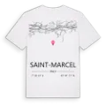 Saint-Marcel karta t-shirt