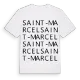 Saint-Marcel ordlek t-shirt