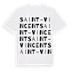 Saint-Vincent ordlek t-shirt