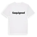 Saquignod fetstil t-shirt