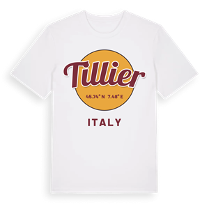 Tillier cirkel t-shirt – ekologisk bomull t-shirt från Pinshirt