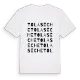 Tolasèche ordlek t-shirt