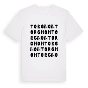 Torgnon ordlek t-shirt – ekologisk bomull t-shirt från Pinshirt