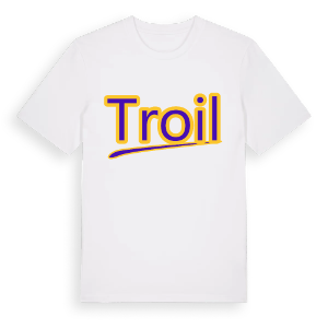 Troil baseball t-shirt – ekologisk bomull t-shirt från Pinshirt