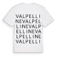 Valpelline ordlek t-shirt