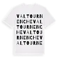 Valtournenche ordlek t-shirt