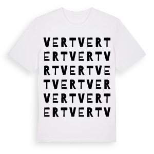 Vert ordlek t-shirt – ekologisk bomull t-shirt från Pinshirt