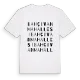 Bahçıvan Mahallesi ordlek t-shirt
