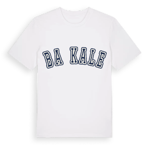 Başkale college t-shirt – ekologisk bomull t-shirt från Pinshirt