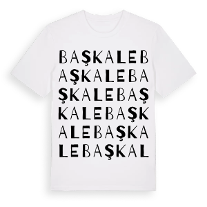 Başkale ordlek t-shirt – ekologisk bomull t-shirt från Pinshirt