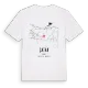 Çatak karta t-shirt