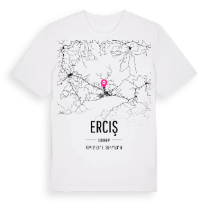Erciş karta t-shirt – ekologisk bomull t-shirt från Pinshirt