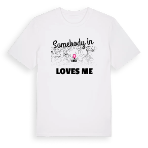 Någon i Erciş älskar mig t-shirt – ekologisk bomull t-shirt från Pinshirt