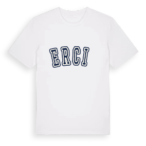 Erciş college t-shirt – ekologisk bomull t-shirt från Pinshirt
