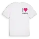 Jag älskar Erciş t-shirt litet tryck