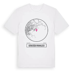 Gündoğdu Mahallesi t-shirt – ekologisk bomull t-shirt från Pinshirt