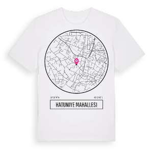 Hatuniye Mahallesi t-shirt – ekologisk bomull t-shirt från Pinshirt