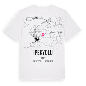 İpekyolu karta t-shirt – ekologisk bomull t-shirt från Pinshirt