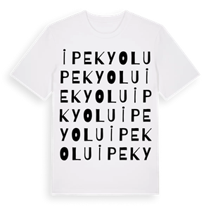İpekyolu ordlek t-shirt – ekologisk bomull t-shirt från Pinshirt