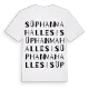 Süphan Mahallesi ordlek t-shirt
