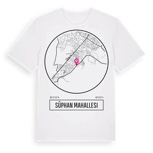 Süphan Mahallesi t-shirt – ekologisk bomull t-shirt från Pinshirt