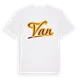 Van baseball t-shirt