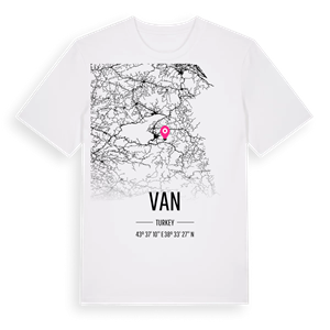 Van karta t-shirt – ekologisk bomull t-shirt från Pinshirt