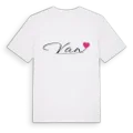 Van hjärta t-shirt