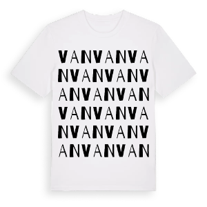 Van ordlek t-shirt – ekologisk bomull t-shirt från Pinshirt