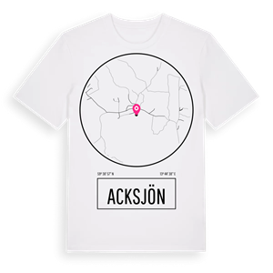 Acksjön t-shirt – ekologisk bomull t-shirt från PinShirt