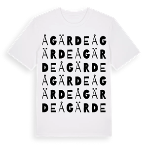 Ågärde ordlek t-shirt – ekologisk bomull t-shirt från PinShirt