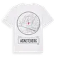White t-shirt med Agneteberg t-shirt