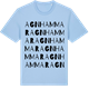 Blue Soul t-shirt med Agnhammar ordlek t-shirt