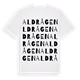 Aldrågen ordlek t-shirt