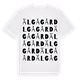 Älgå gård ordlek t-shirt