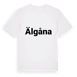 Älgåna fetstil t-shirt – ekologisk bomull t-shirt från PinShirt