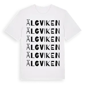 Älgviken ordlek t-shirt – ekologisk bomull t-shirt från Pinshirt