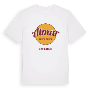 Almar cirkel t-shirt – ekologisk bomull t-shirt från PinShirt