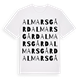 Almars gård ordlek t-shirt