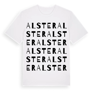 Alster ordlek t-shirt – ekologisk bomull t-shirt från PinShirt