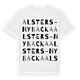 Alsters-Nybacka ordlek t-shirt