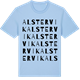 Blue Soul t-shirt med Alstervik ordlek t-shirt