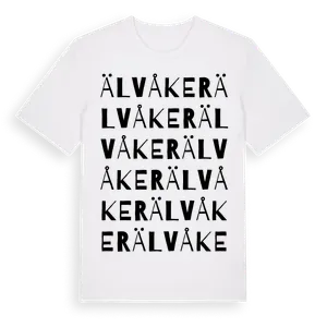 Älvåker ordlek t-shirt – ekologisk bomull t-shirt från Pinshirt
