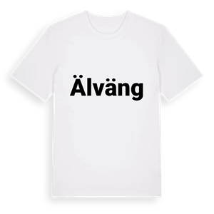 Älväng fetstil t-shirt – ekologisk bomull t-shirt från PinShirt
