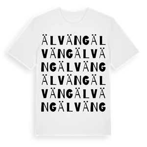 Älväng ordlek t-shirt – ekologisk bomull t-shirt från PinShirt