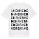 Åmenheden ordlek t-shirt