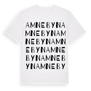 Amnebyn ordlek t-shirt – ekologisk bomull t-shirt från PinShirt