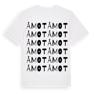 Åmot ordlek t-shirt – ekologisk bomull t-shirt från PinShirt
