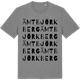 Mid Heather Gray t-shirt med Ämtbjörkberg ordlek t-shirt