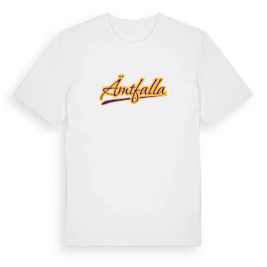 Ämtfalla baseball t-shirt – ekologisk bomull t-shirt från PinShirt